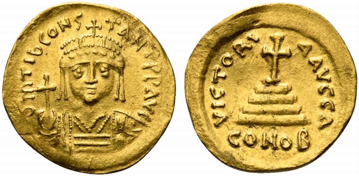 Tiberius II (578-582). AV Solidus ... 
