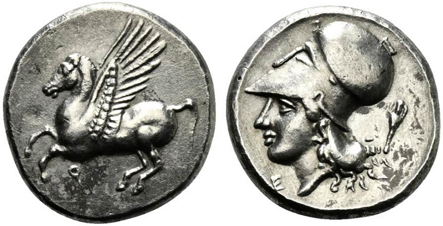 Corinth, c. 350/45-285 BC. Replica ... 