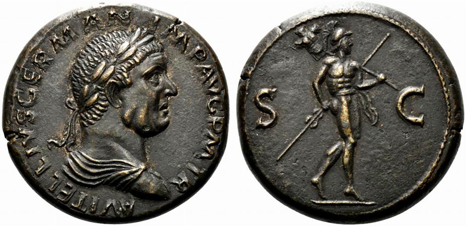 Vitellius (AD 69). Replica of ... 