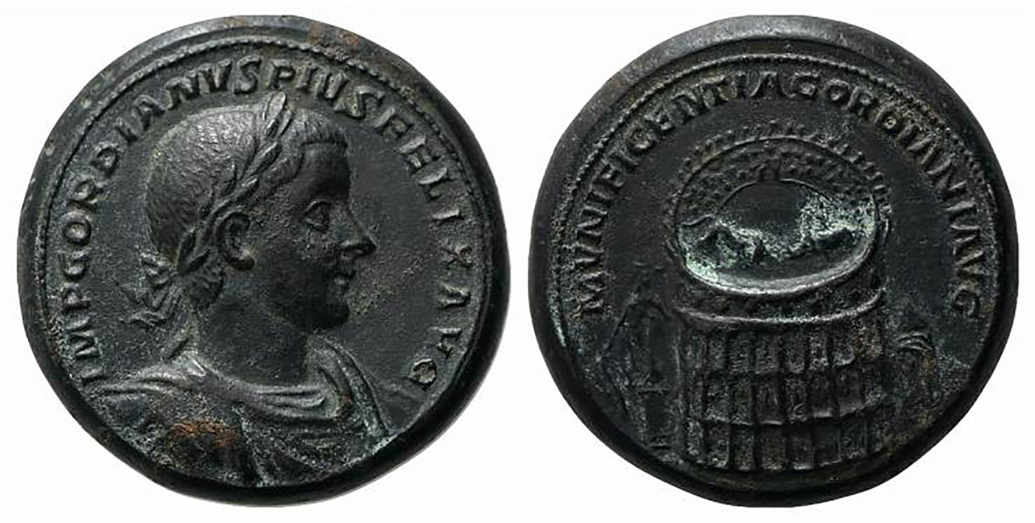 Gordian III (238-244). Replica of ... 