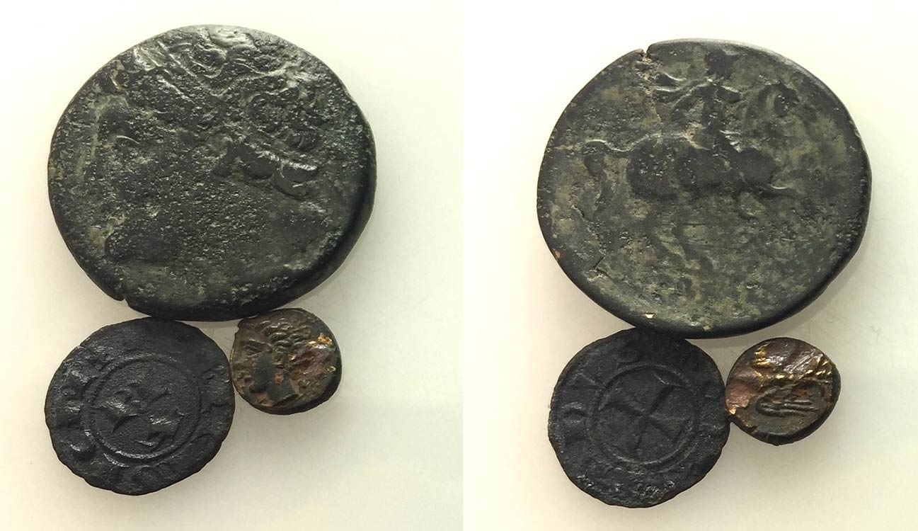 Mixed lot of 3 Æ Greek and ... 