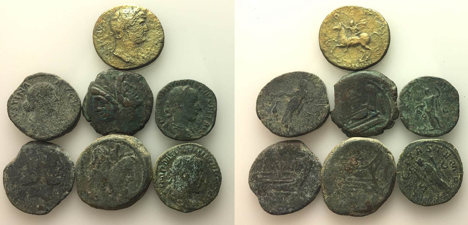 Lot of 7 Roman Republican and ... 
