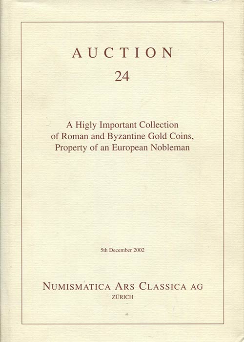 ARS CLASSICA AG. - Auction 24. ... 