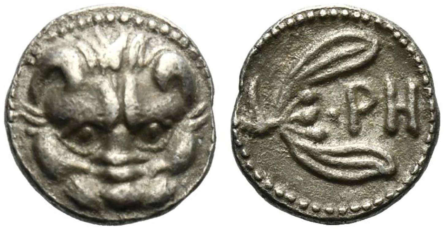 Bruttium, Rhegion, c. 415/0-387 ... 