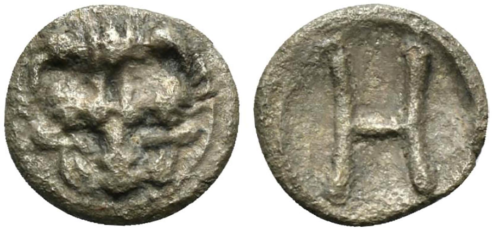 Bruttium, Rhegion, c. 415-387 BC. ... 