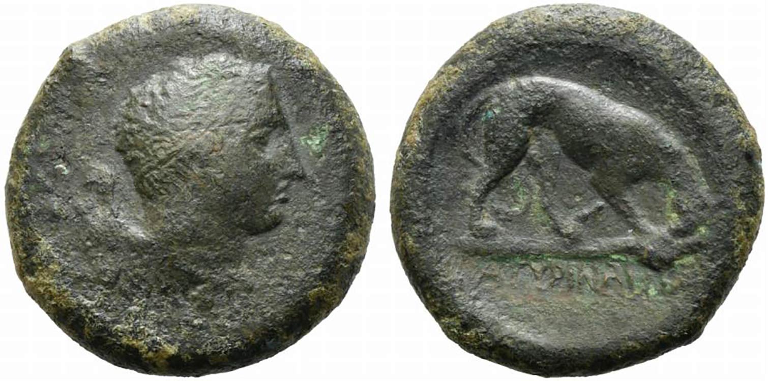 Sicily, Agyrion, 339-336 BC. Æ ... 