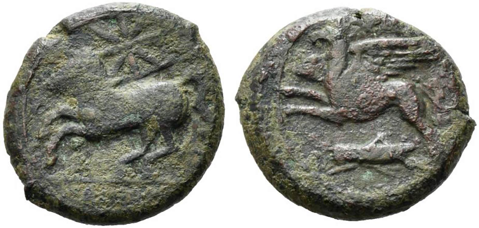 Sicily, Kainon, c. 360-340 BC. ... 