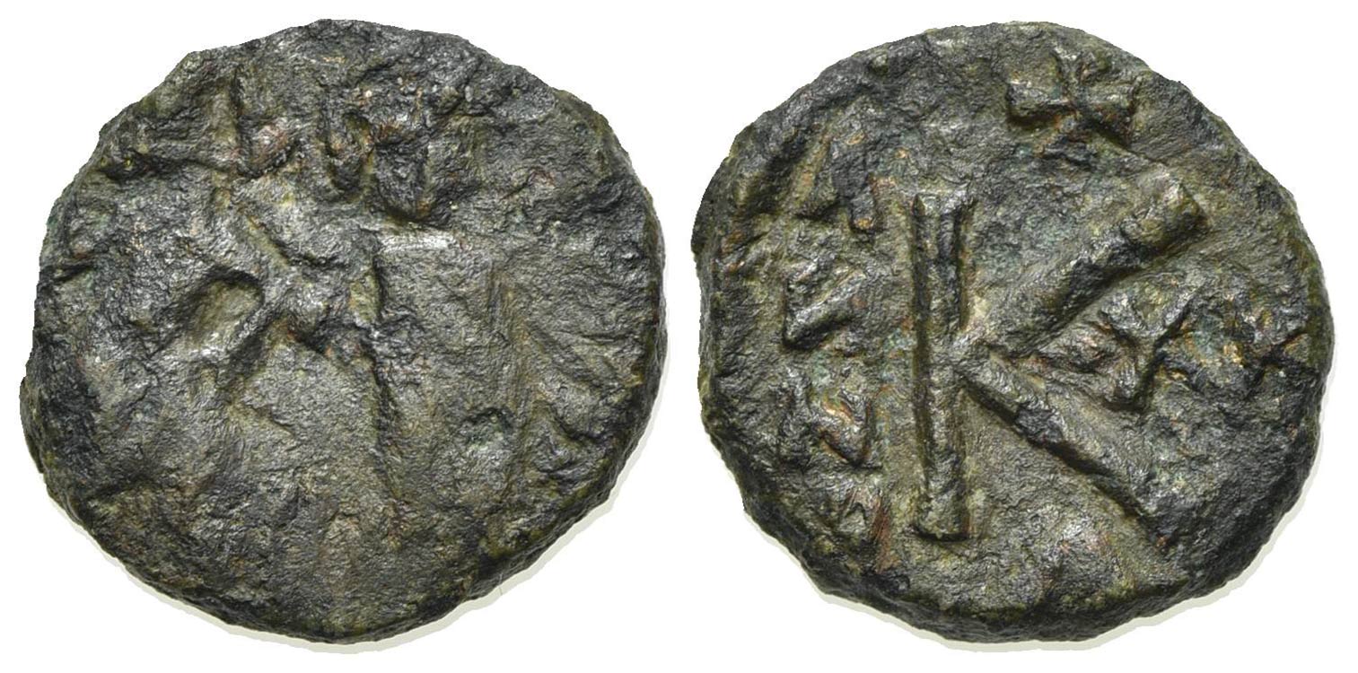 Heraclius (610-641). Æ 20 Nummi ... 