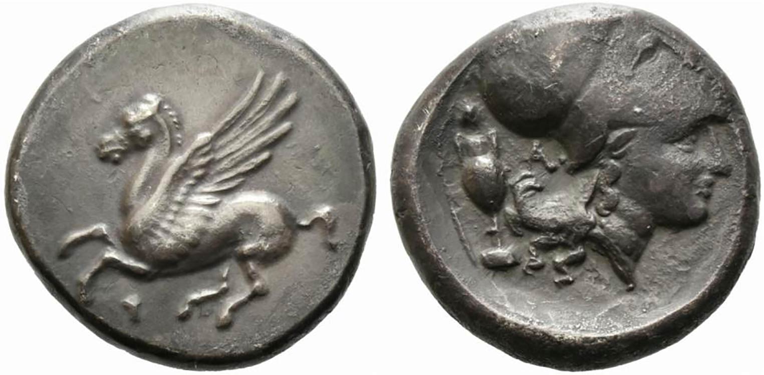 Corinth, c. 350/45-285 BC. Replica ... 