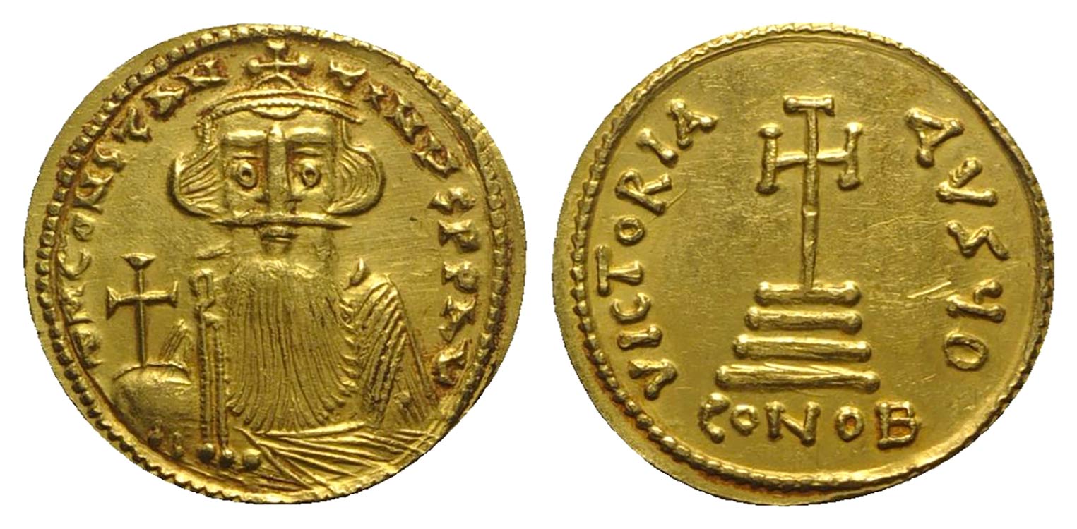 Constans II (641-668). Replica of ... 