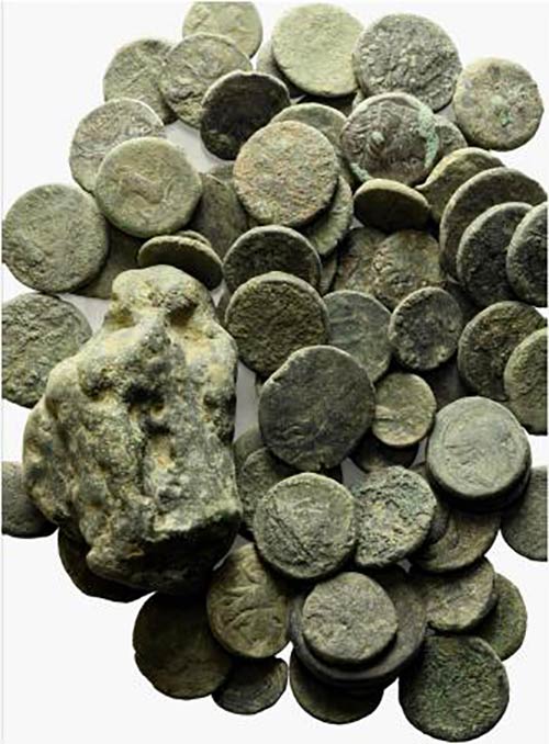 Lot of 75 Greek Æ coins, to be ... 