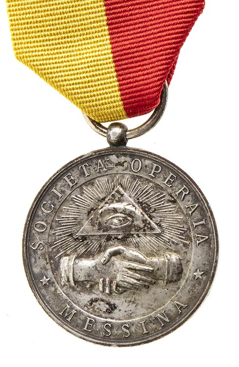 ITALY, KINGDOMMEDAL OF MESSINA’S ... 