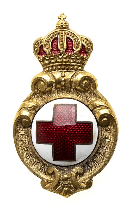 BULGARIA, KINGDOMA RED CROSS BADGE ... 