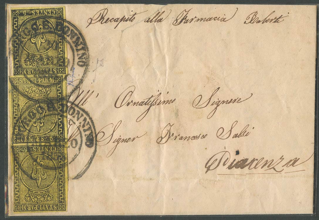 30.03.1858, Lettera da Borgo ... 