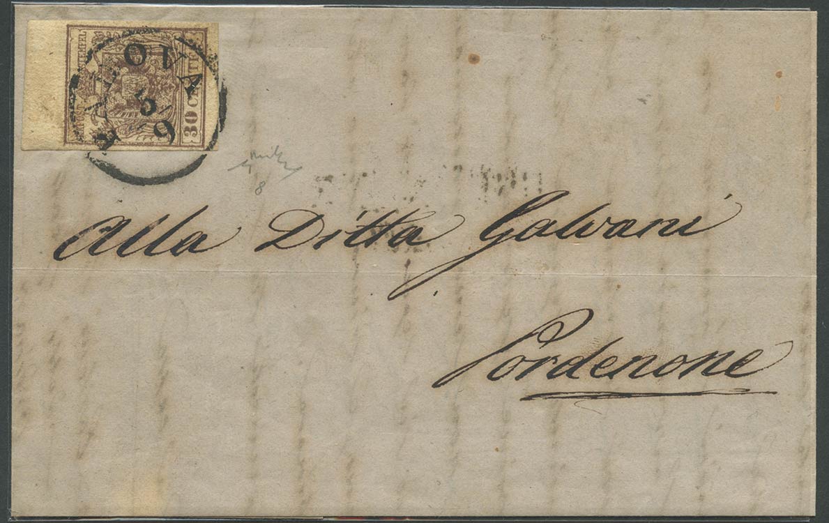 1850, Lettera da Padova per ... 