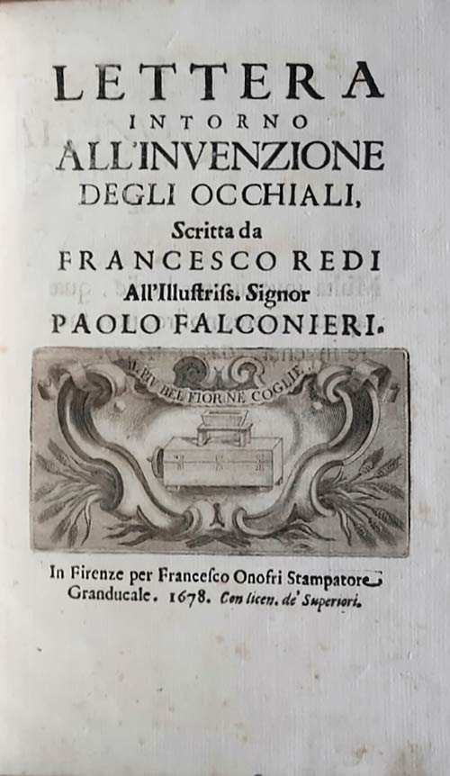 FRANCESCO REDI (1626-1697)Lettera ... 