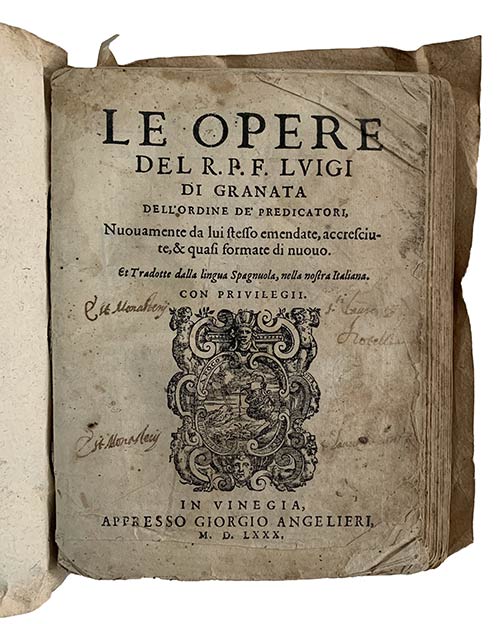 LUIGI GRANATALe Opere, Venezia, ... 