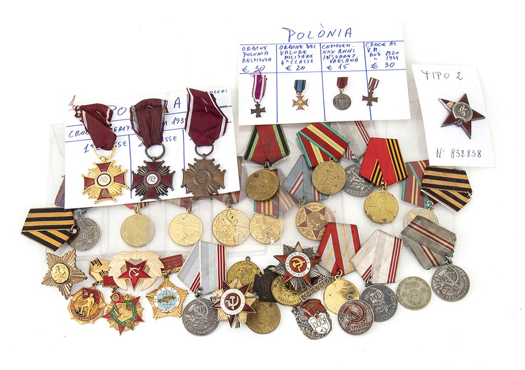 URSSLarge batch of medalsdifferent ... 