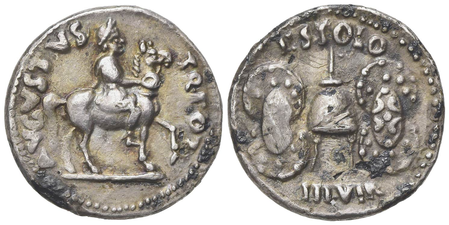 Augustus (27 BC - AD 14), Plated ... 
