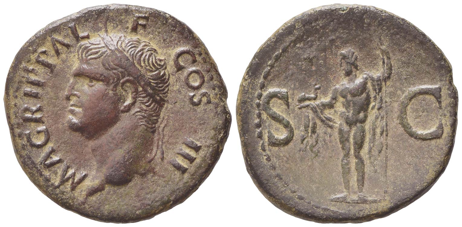 Agrippa, As struck under Caligula, ... 