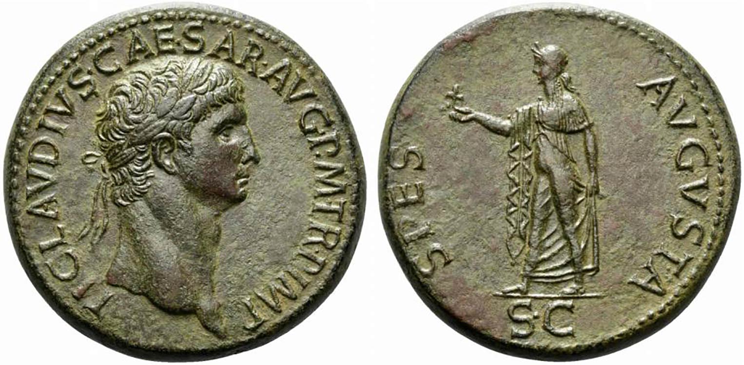 Claudius (41-54), Sestertius, ... 