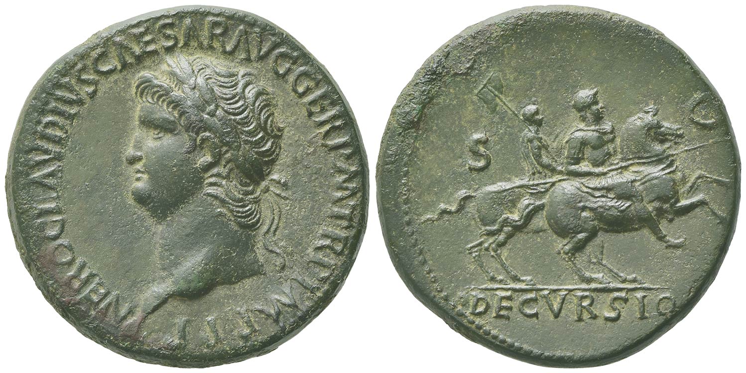 Nero (54-68), Sestertius, Rome, ... 