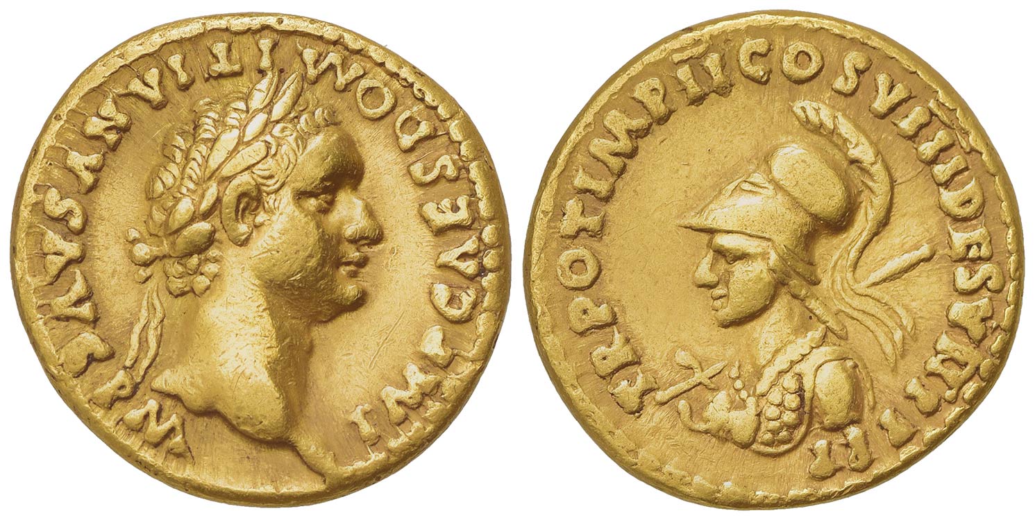 Domitian (81-96), Aureus, Rome, AD ... 
