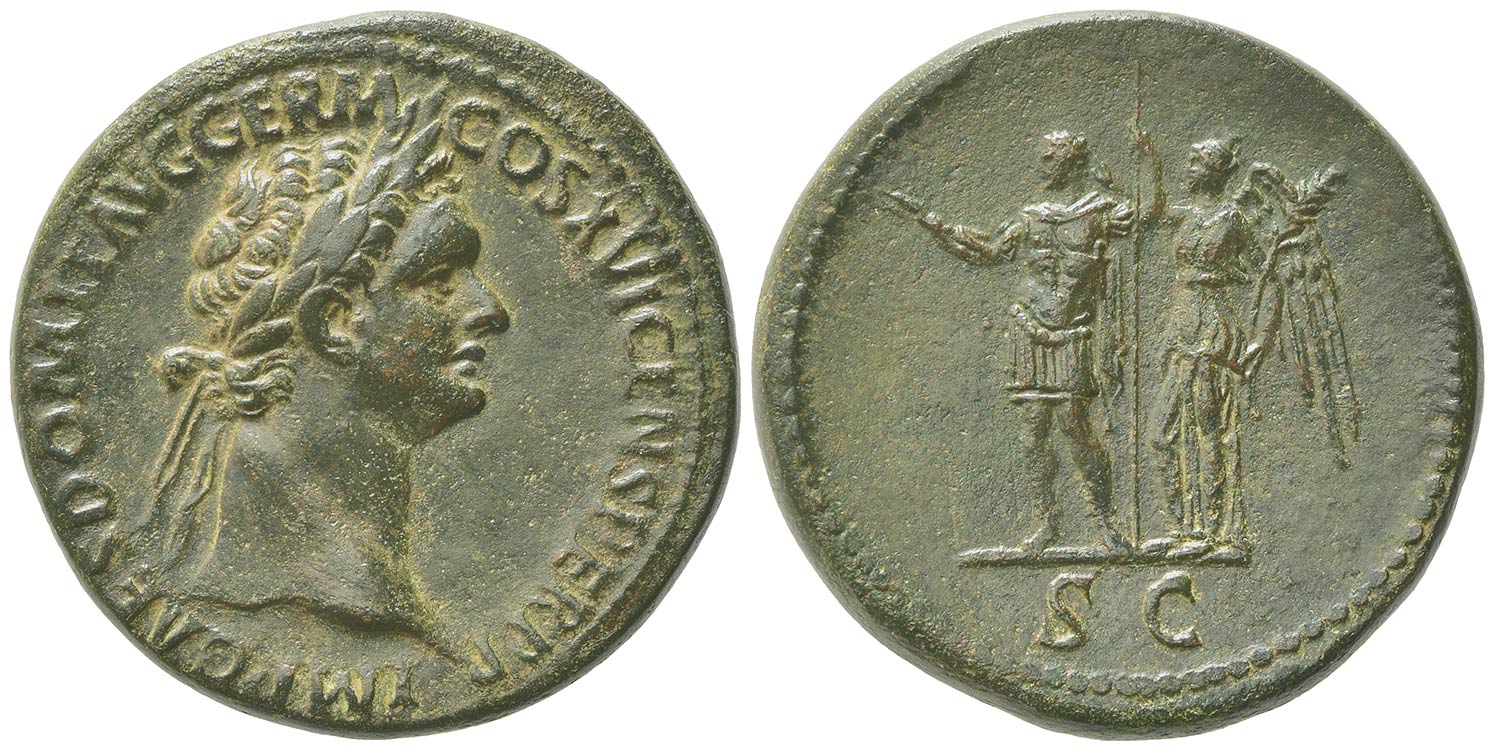 Domitian (81-96), Sestertius, ... 