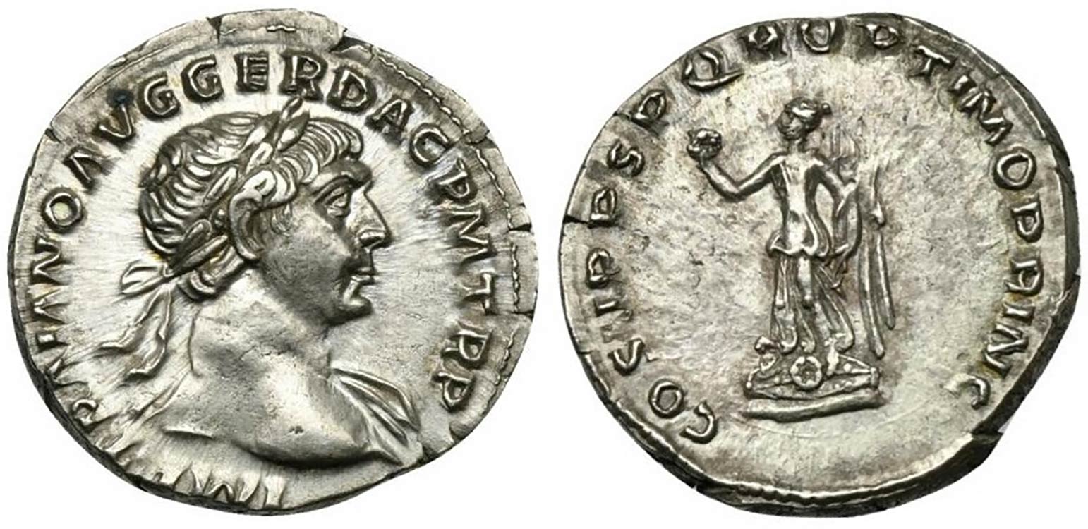 Trajan (98-117), Denarius, Rome, ... 