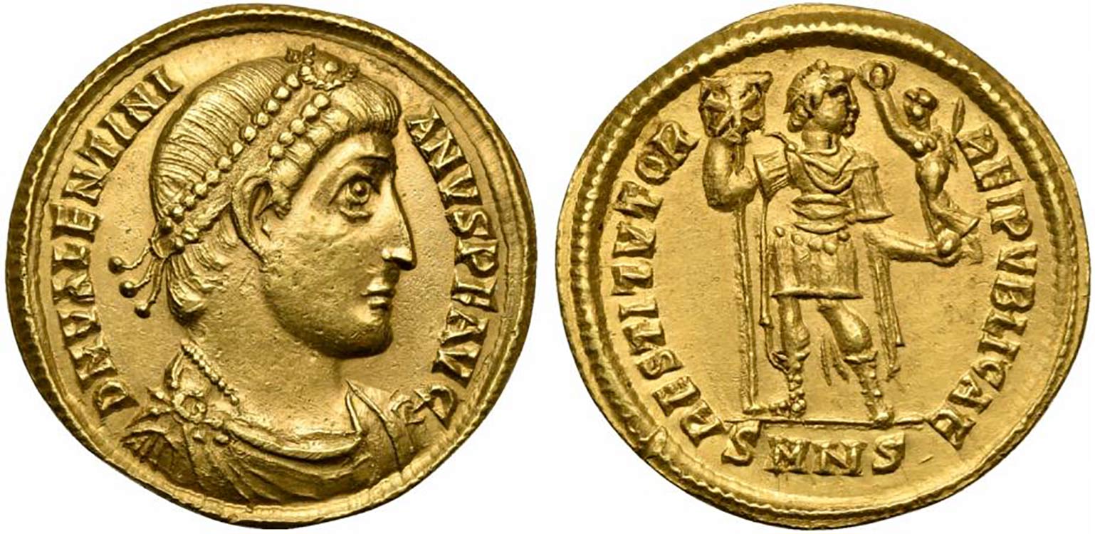 Valentinian I (364-375), Solidus, ... 