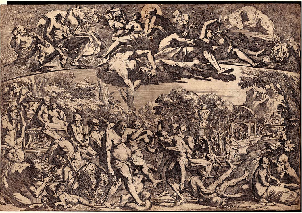 Pietro Testa (1612-1650)Allegoria ... 