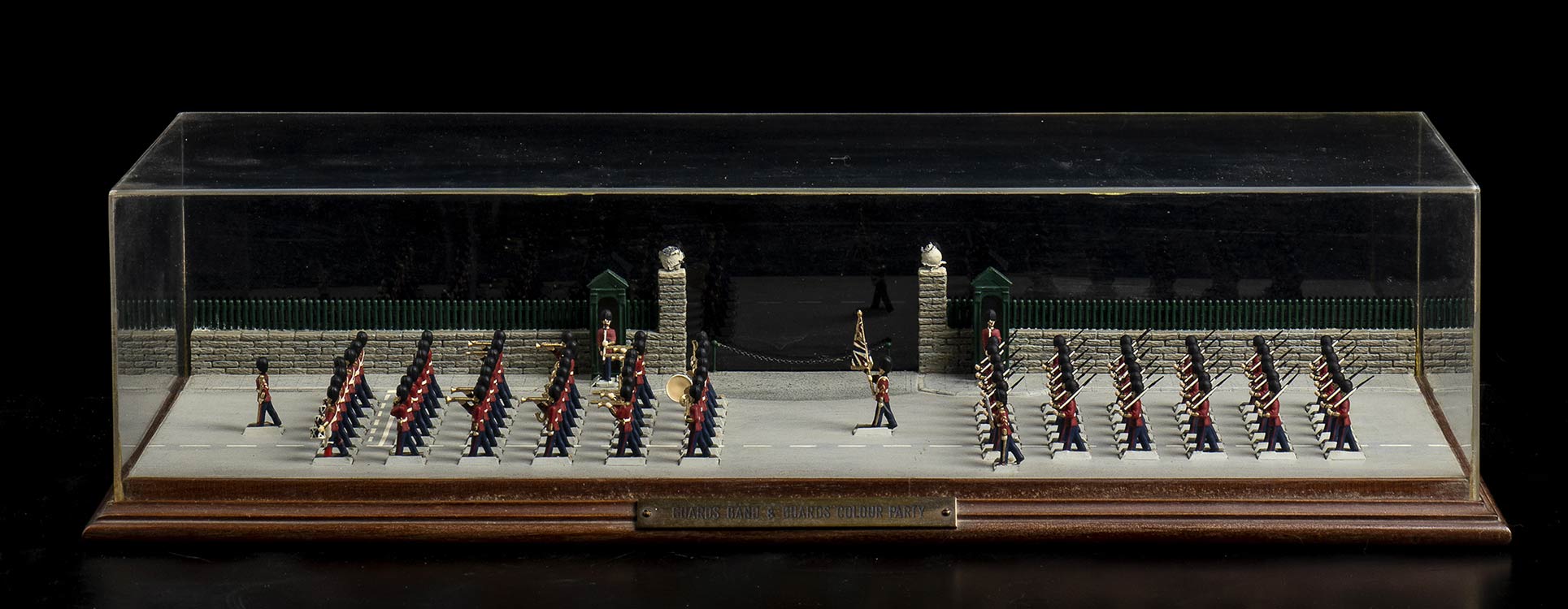 DIORAMA OF GUARDS AND BAND WITH ... 