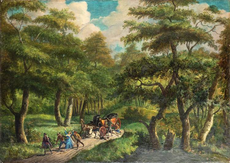 English landscape painting - 19th ... 