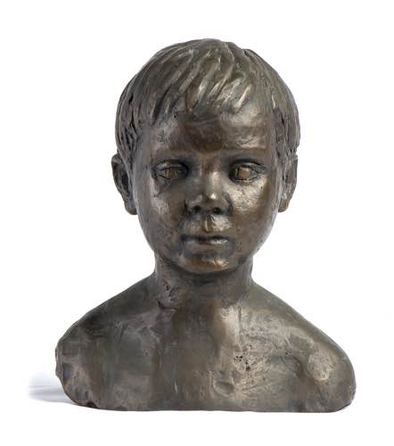 Italian bronze bust depicting the ... 