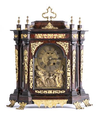 Italian table clock - Rome, 18th ... 