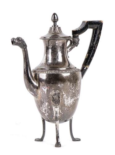  Italian silver coffee pot - ... 