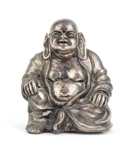 Italian silver Buddha - Milan, ... 