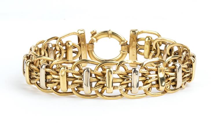 18k gold bracelet - mark of ... 