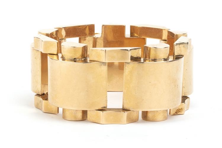 Vintage Tank gold bracelet - ... 