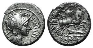 M. Cipius M.f., Rome, 115-114 BC. ... 