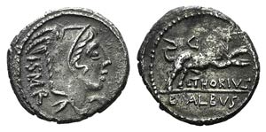 L. Thorius Balbus, Rome, 105 BC. ... 