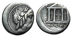 M. Volteius M.f., Rome, 78 BC. AR ... 