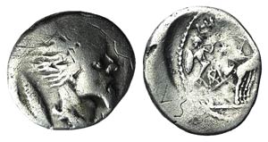 L. Hostilius Saserna, Rome, 48 BC. ... 