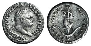Titus (79-81). AR Denarius (16mm, ... 