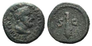 Trajan (98-117). Æ Quadrans ... 