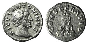 Divus Antoninus Pius (died 161). ... 