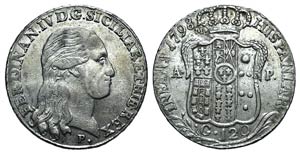 Italy, Napoli. Ferdinando IV di ... 