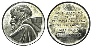 Italy, Silvered Æ Medal 1882 ... 