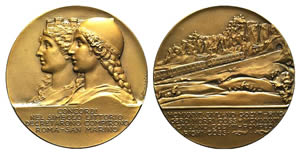 Italy, Æ Medal 1932 (50mm, 65.3g, ... 