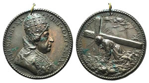 Papal, Clemente XI (1700-1721). Æ ... 